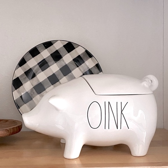 Rae Dunn Kitchen Rae Dunn Pig Oink Canister Poshmark